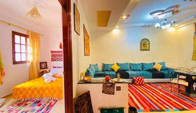 Cozy Moroccan-style apartment