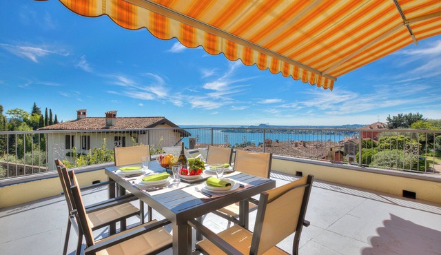 Eden House - Terrace & View Lake, Gardone Riviera, Italy