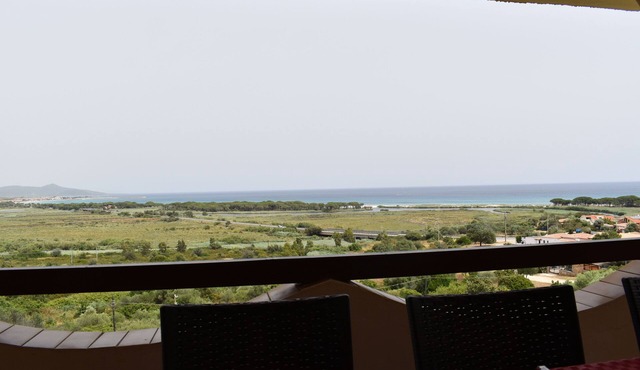 Ferienwohnung mit Panoramablick/Meerblick -Strandbucht S.Lucia