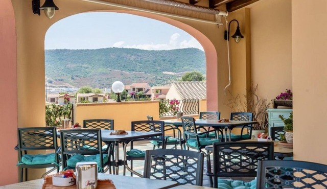 Functional three-room apartment of approximately 60 sqm, consisting of a bright living room with a fully equipped kitchenette, a double sofa bed, a cozy master bedroom, a second bedroom with two single beds, and a bathroom with a shower box.The ap