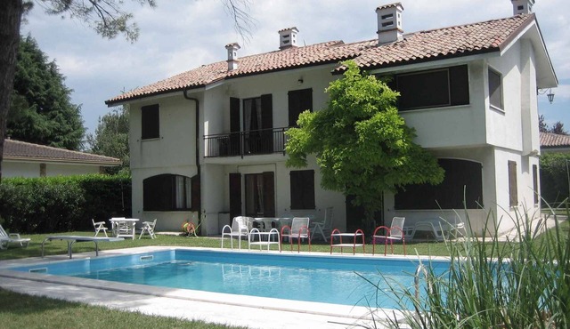 Holiday home with terrace and pool