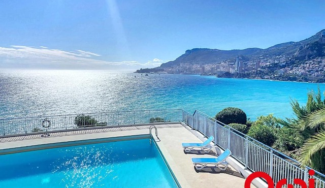 Luxueux appartement avec piscine, climatisation, et WIFI, à 5 min de Monaco - FR-1-647-44