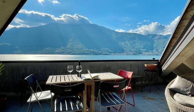Nice apartment for 6 people with WIFI, TV, terrace and panoramic view