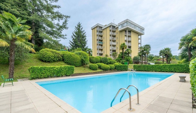 Nice apartment for 2 guests with A/C, pool, WIFI and terrace