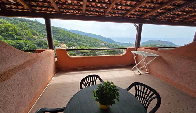 P.R. Club - Studio Molpa 8 with Sea View, Private Terrace and Air Conditioning