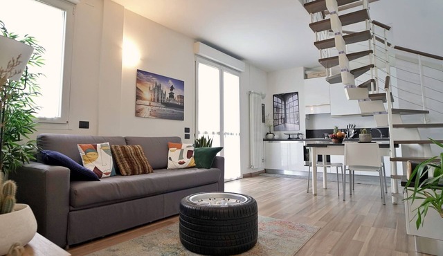Palazzo Candiani - Modern Split-level 1BR apartment near Politecnico