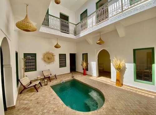 Riad Nouonsa 4ch 8 pax Medina Bab Taghzout