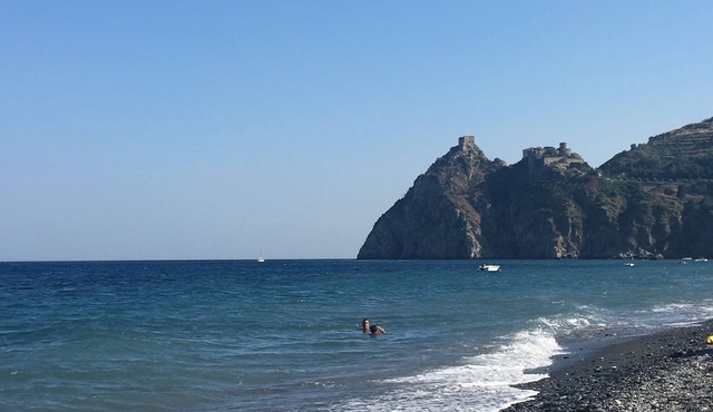 Seafront villa