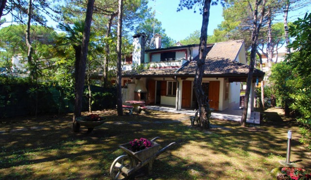 Spacious villa with garden by the sea