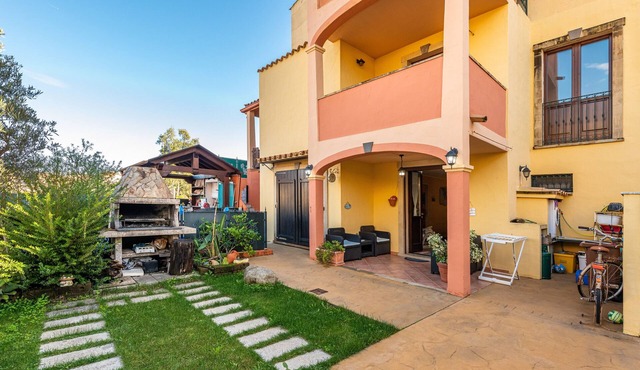 Villa Gialla Castiadas with Mountain View, Terrace & A/C